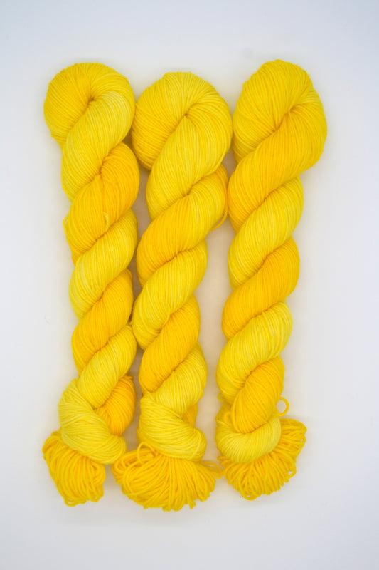 50g Sock Buttercup Hand-dyed Yarn