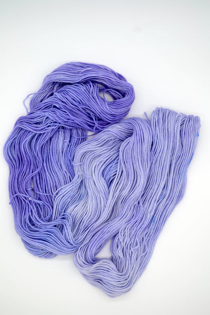 50g Sock Lavender Hand-dyed Yarn