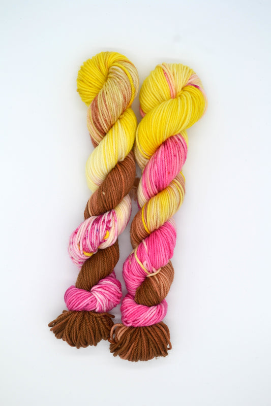 50g DK Neapolitan Hand-dyed Yarn