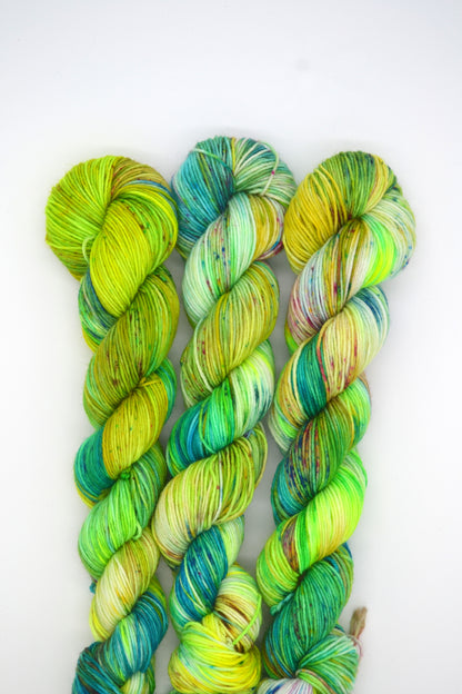 50g Sock Tropicana Hand-dyed Yarn