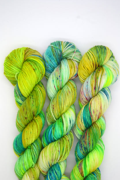 50g Sock Tropicana Hand-dyed Yarn