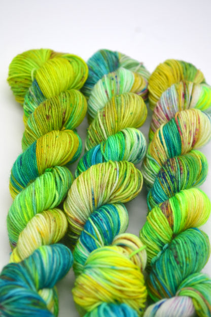50g Sock Tropicana Hand-dyed Yarn