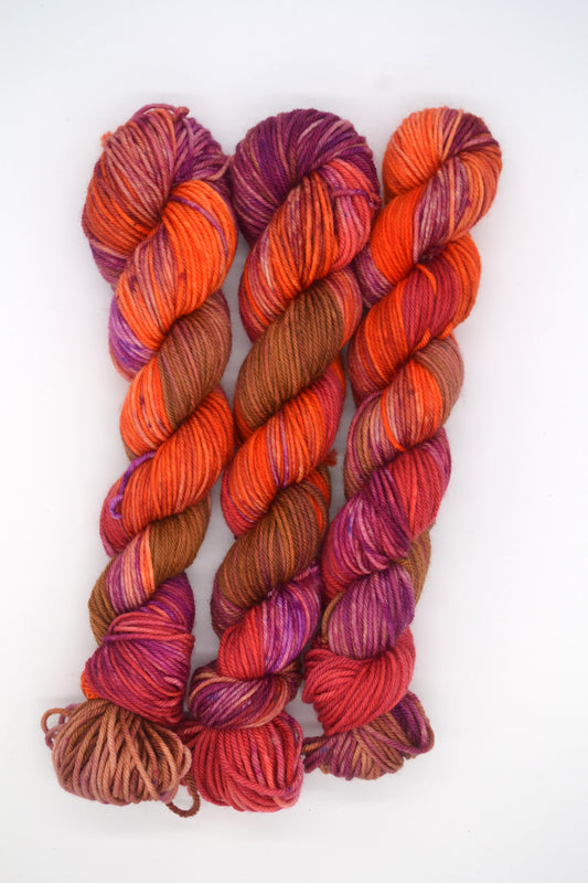50g DK Volcano Hand-dyed Yarn