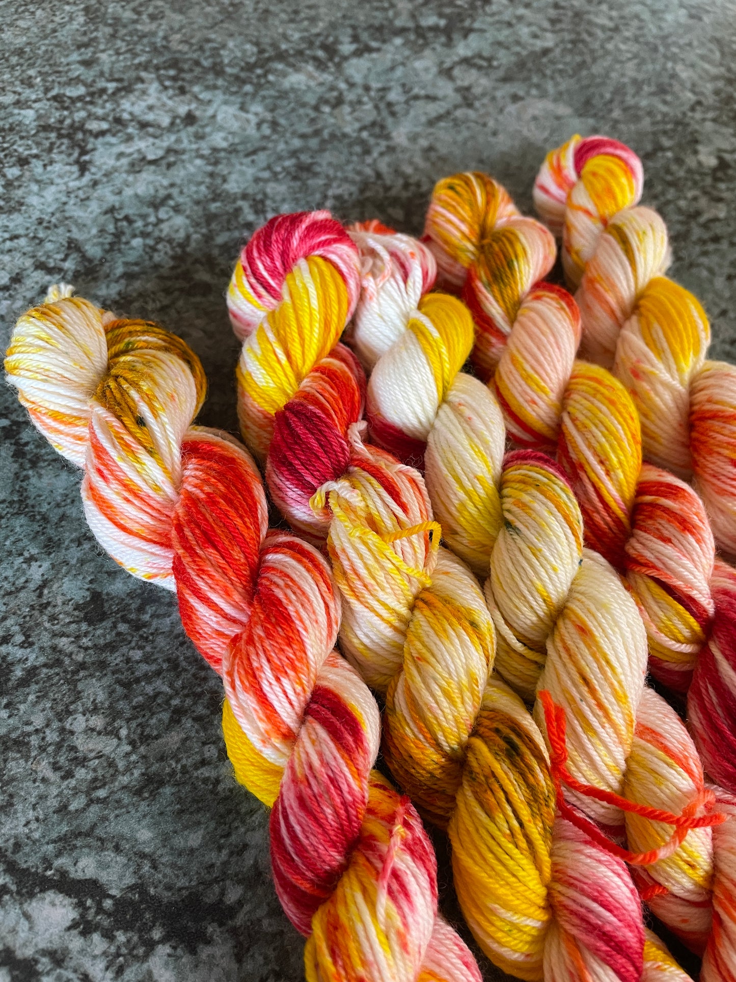 20g Fire Sprinkles - Hand-dyed Yarn