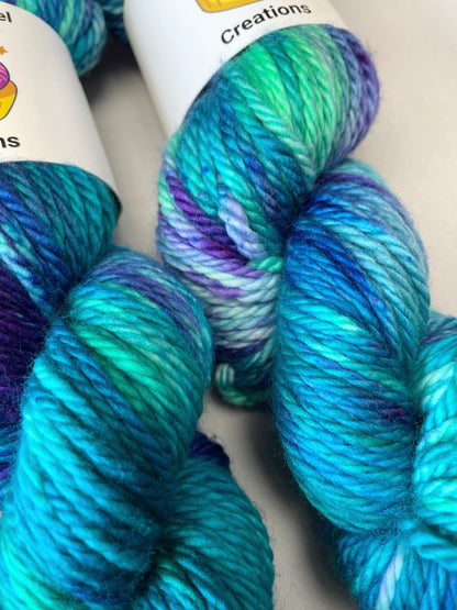 Chunky - Seascape 100g Hand-dyed Yarn