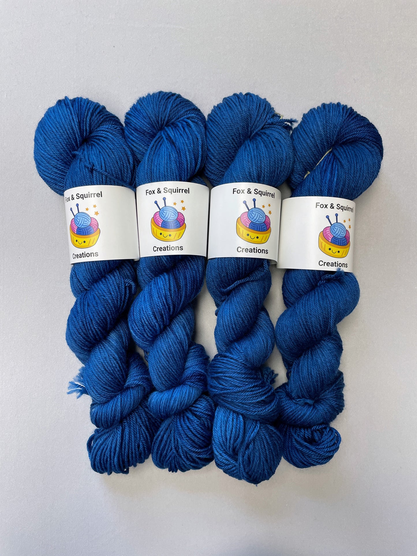 Navy (semi-solid) - Hand-dyed Yarn