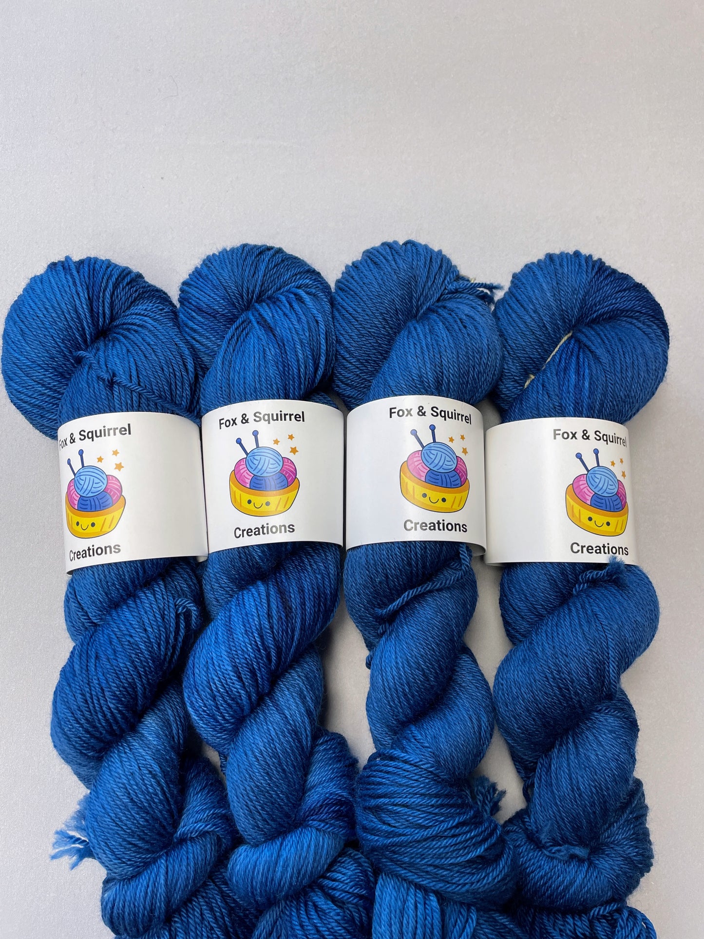 Navy (semi-solid) - Hand-dyed Yarn