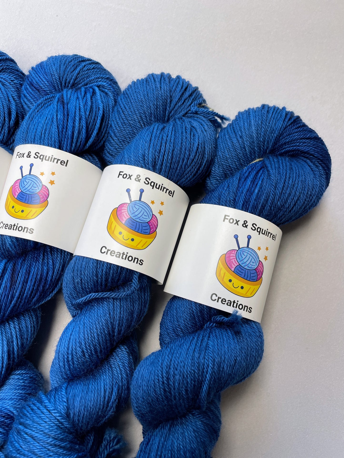 Navy (semi-solid) - Hand-dyed Yarn