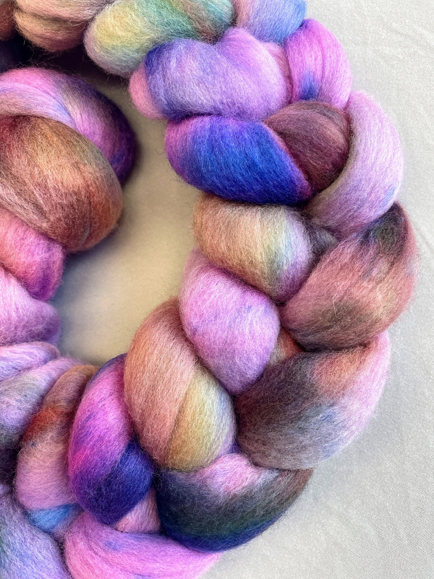 Polwarth - Quartz 100g Fibre Roving