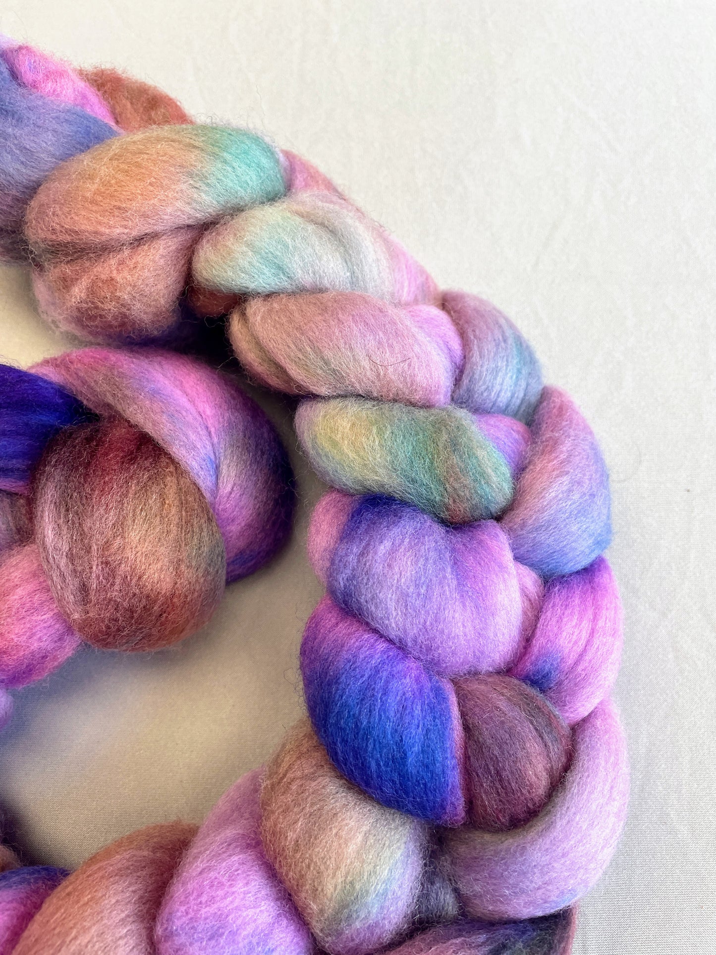 Polwarth - Quartz 100g Fibre Roving