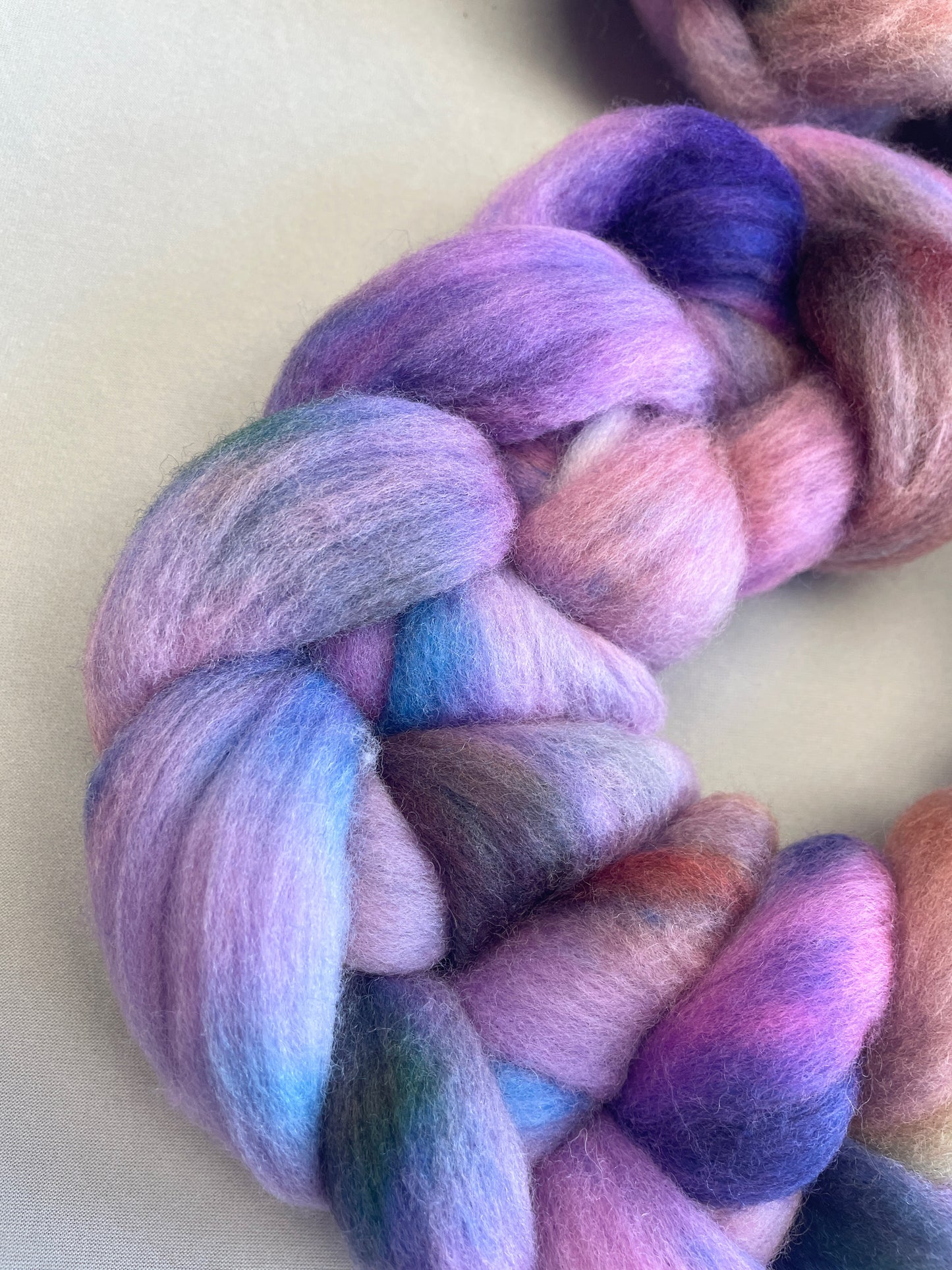 Polwarth - Quartz 100g Fibre Roving