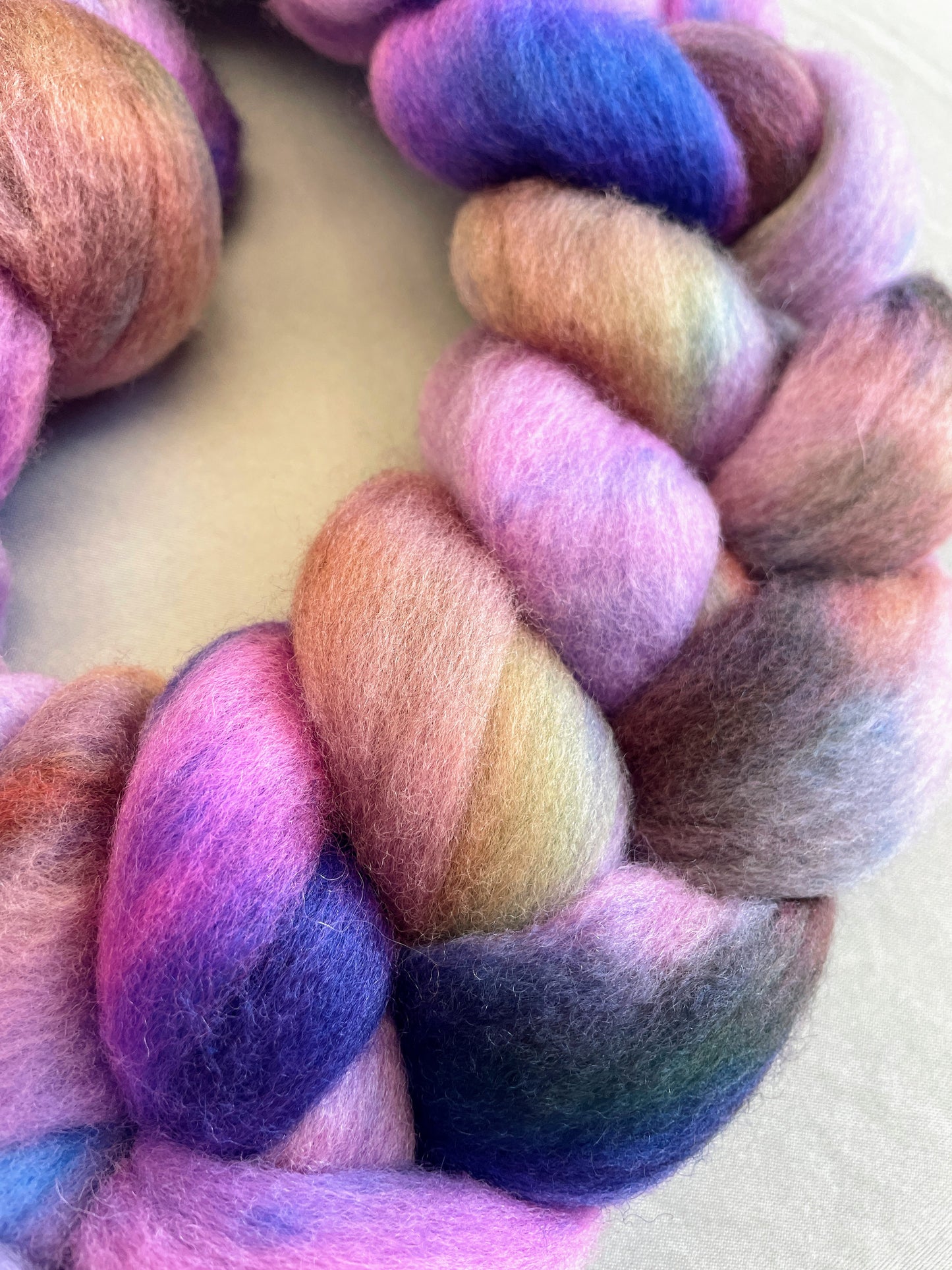 Polwarth - Quartz 100g Fibre Roving