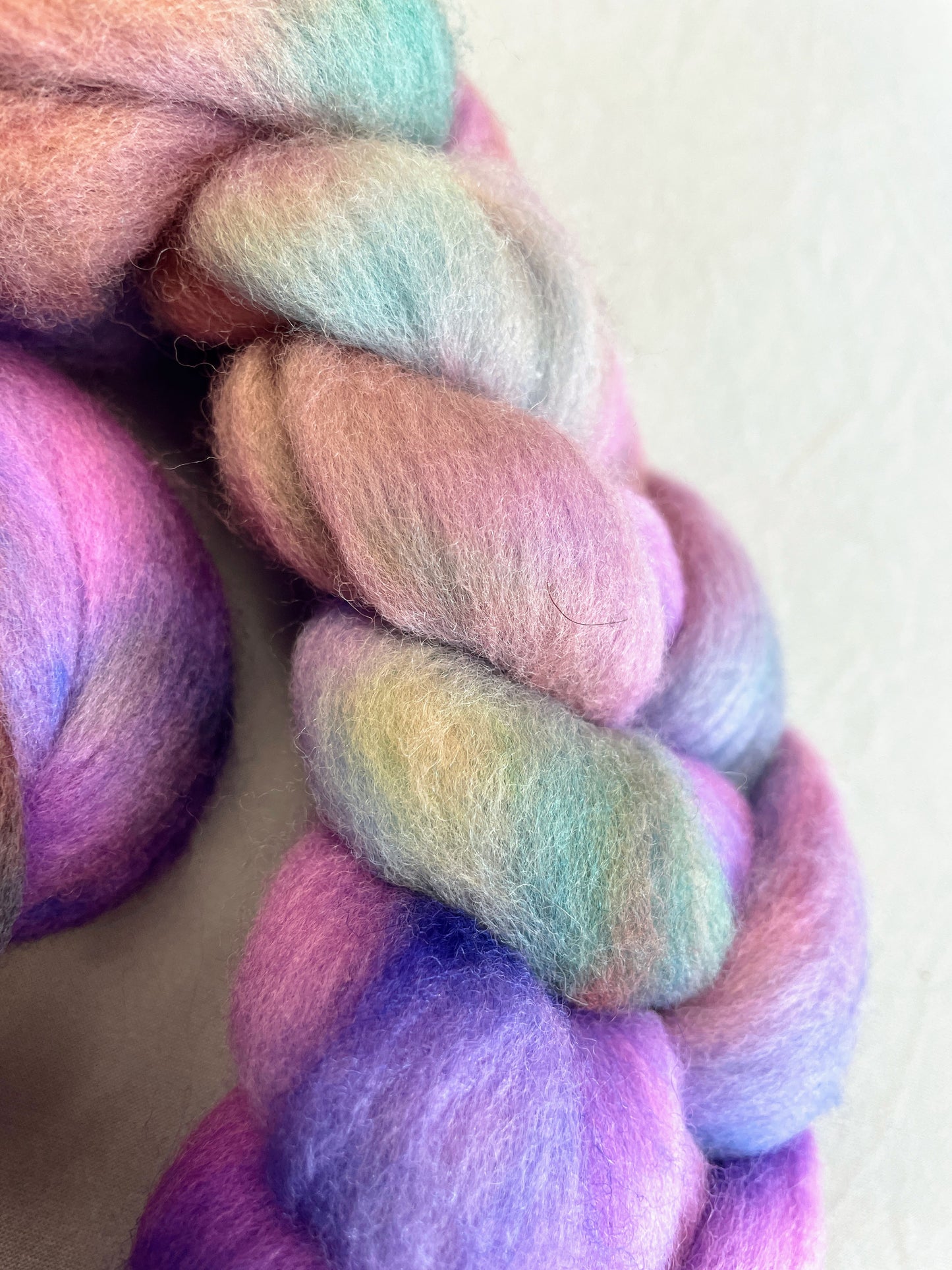 Polwarth - Quartz 100g Fibre Roving