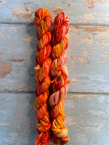 Sock - Fire Sprinkles 20g Mini Skein