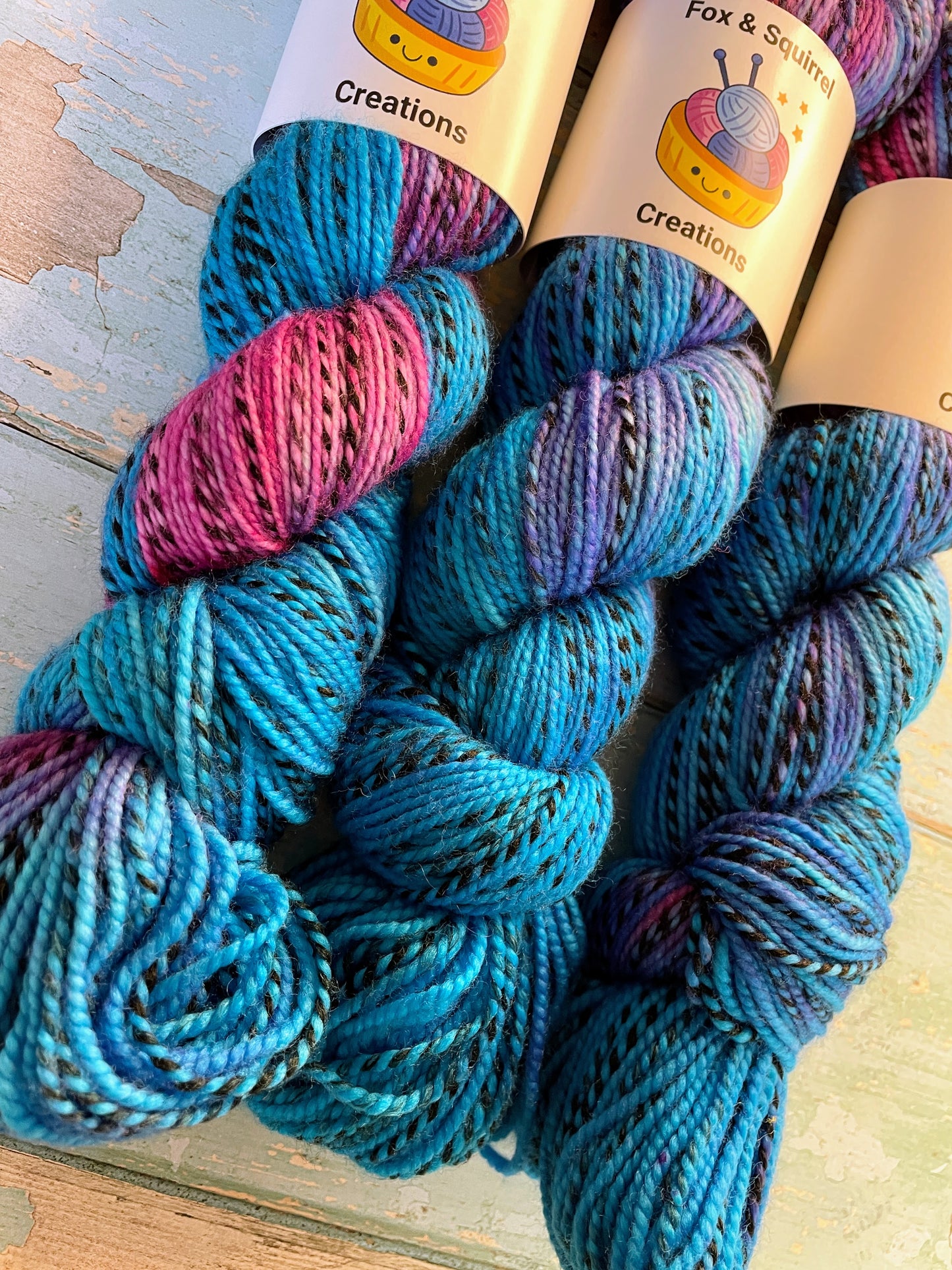 Zebra DK - Ice Blast 100g Hand-dyed Yarn