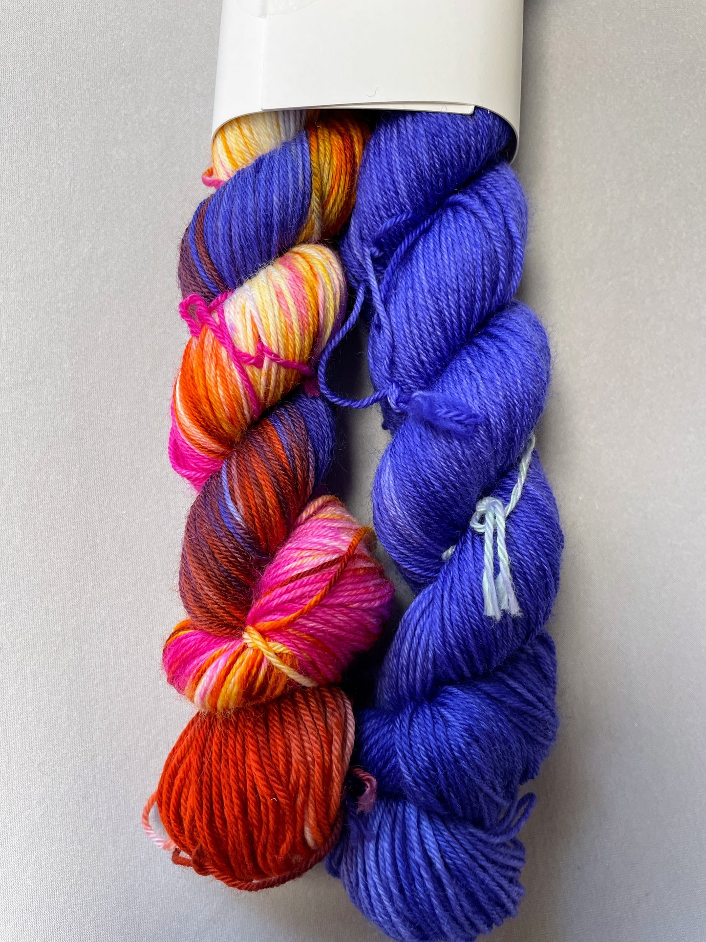 50g/50g Lavender Hand-dyed Yarn Set