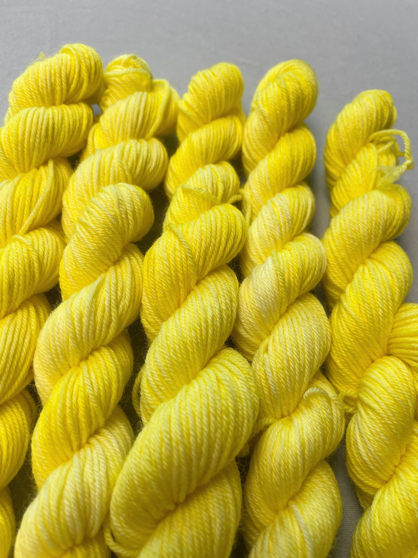 Sock - Lemon 20g Mini Skein