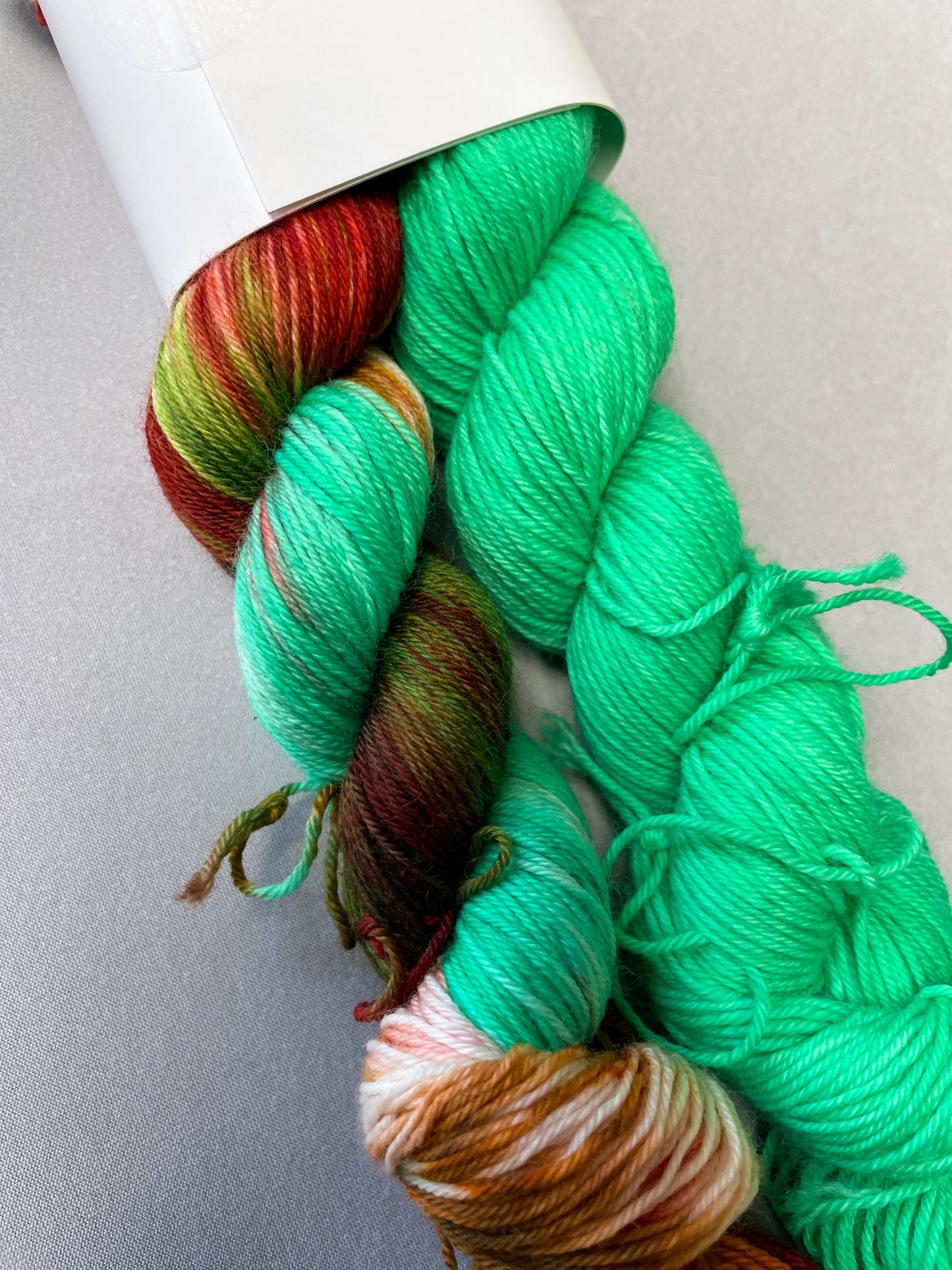 50g/50g Mint Hand-dyed Yarn Set