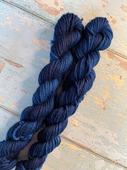 Sock - Navy 20g Mini Skein