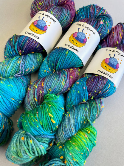 Neon Nep DK - Cosmic Wonder 100g Hand-dyed Yarn