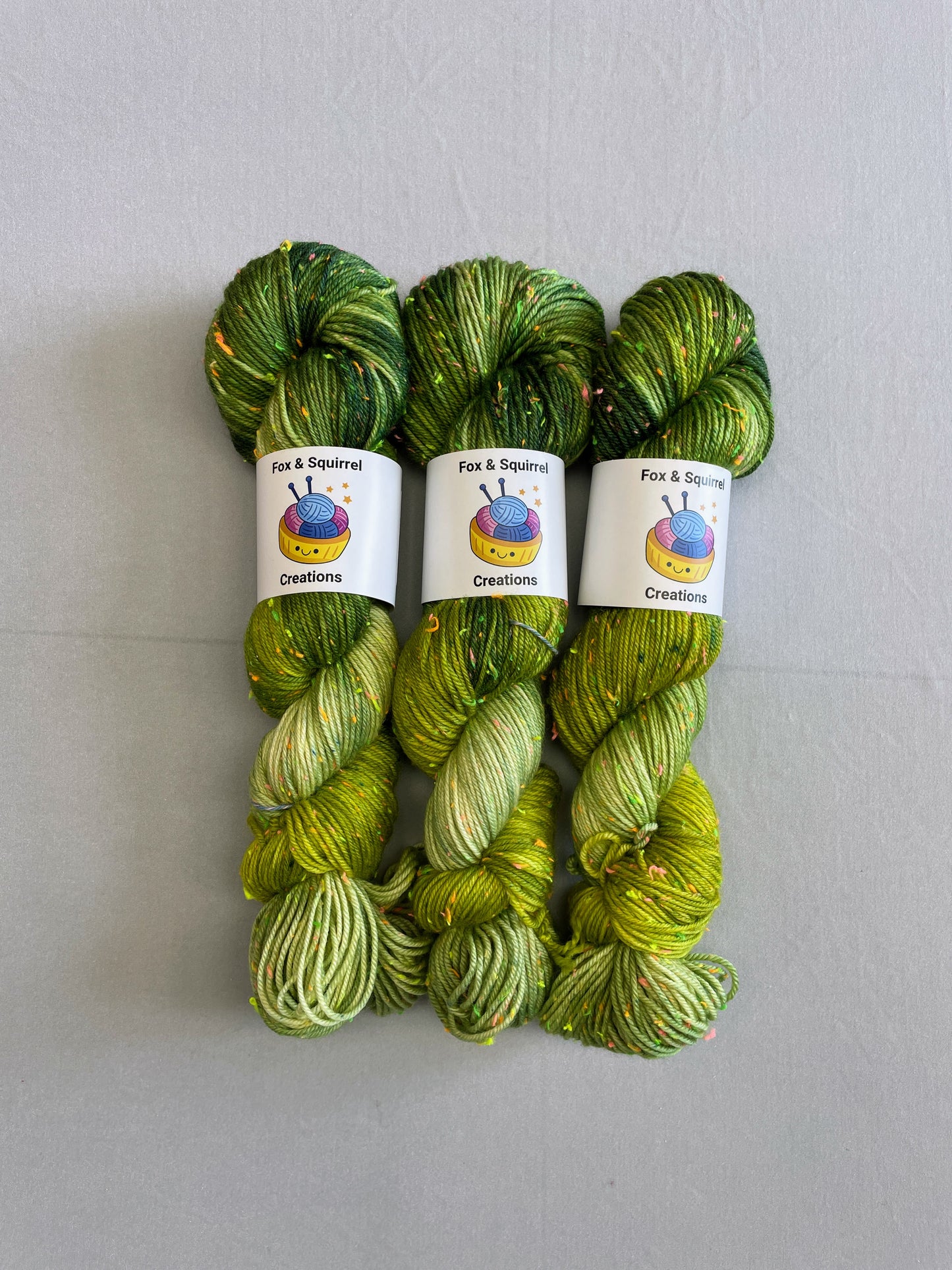 Neon Nep DK - Evergreen 100g Hand-dyed Yarn