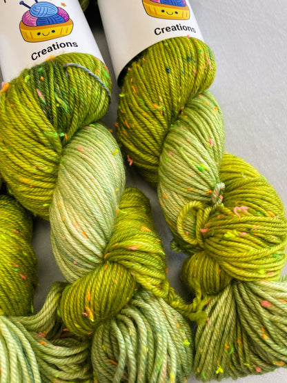 Neon Nep DK - Evergreen 100g Hand-dyed Yarn