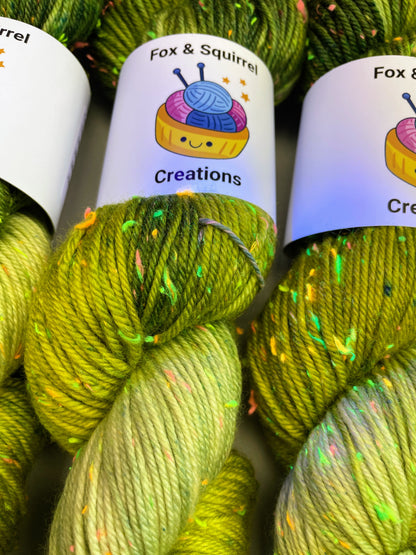 Neon Nep DK - Evergreen 100g Hand-dyed Yarn