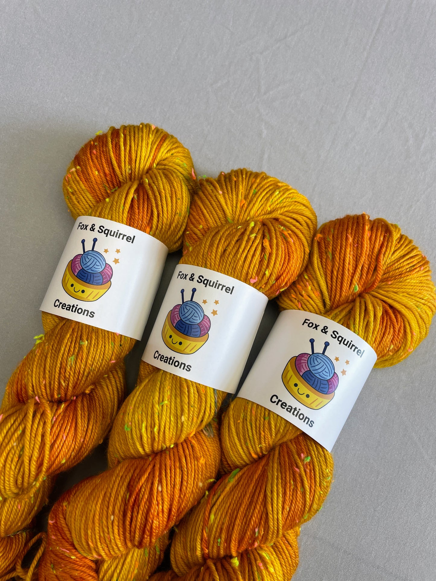 Neon Nep DK - Summer Sunrise 100g Hand-dyed Yarn