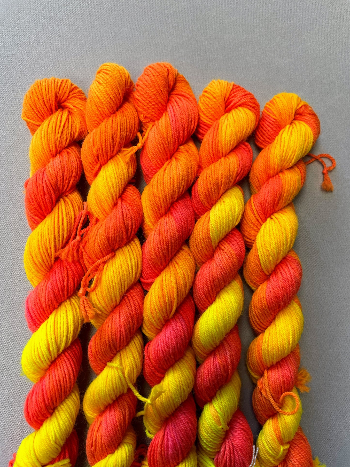 Neon Sunset - 20g Mini Skein