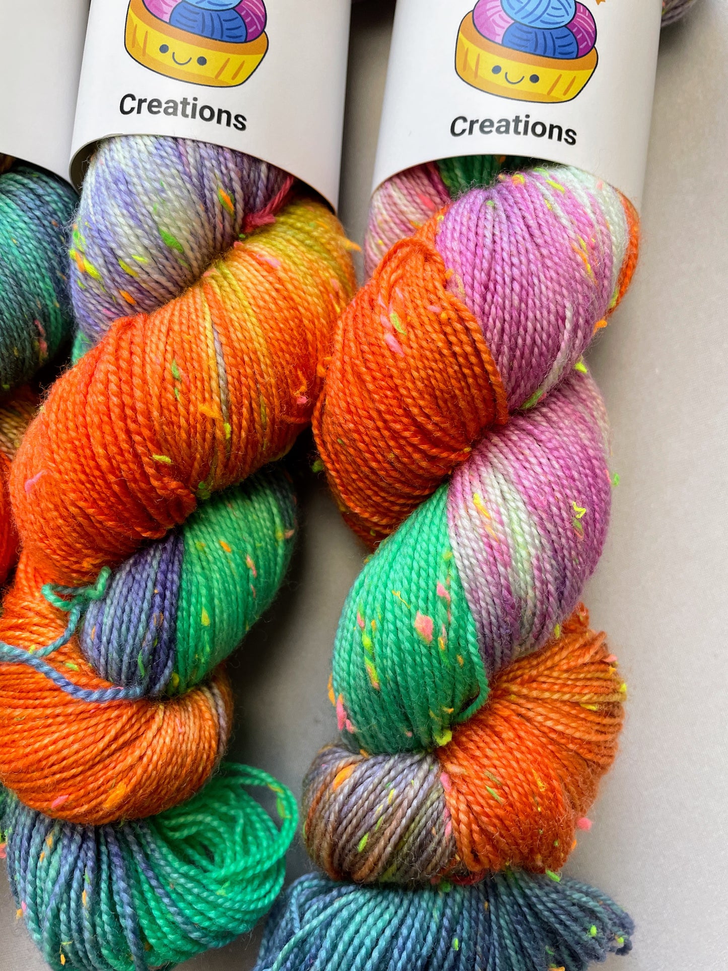 100g Candy Twist - Hand-dyed Yarn