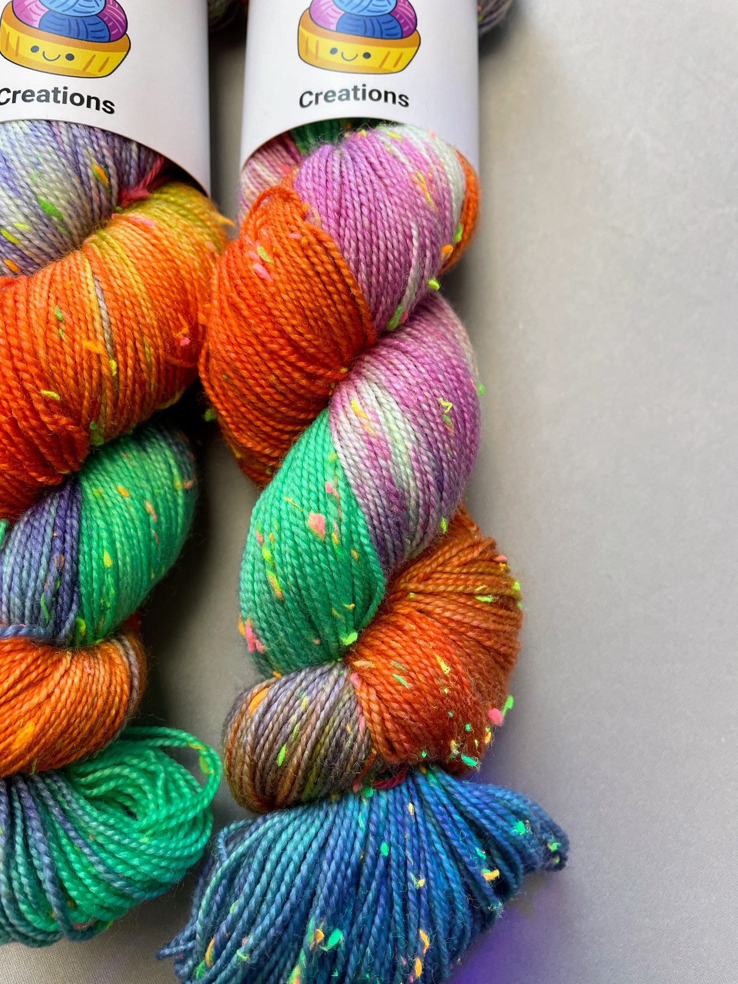 100g Candy Twist - Hand-dyed Yarn