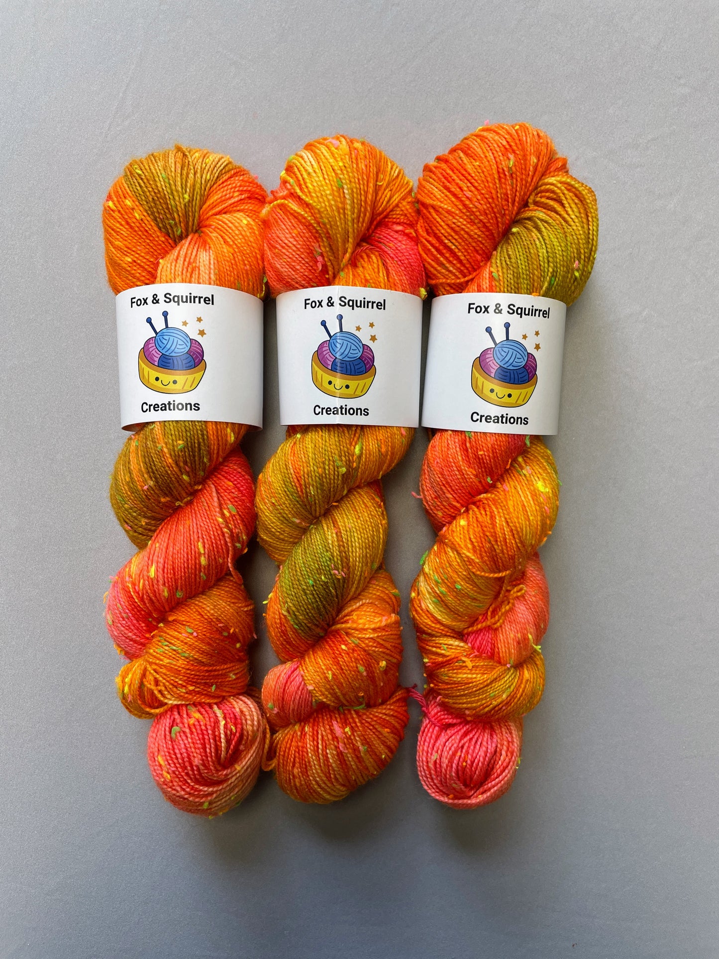 100g Summer Sunset - Hand-dyed Yarn