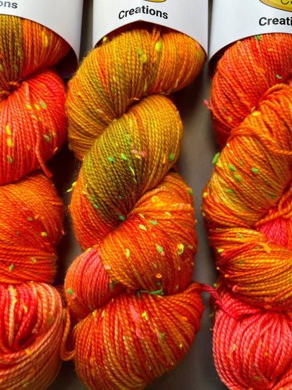 100g Summer Sunset - Hand-dyed Yarn