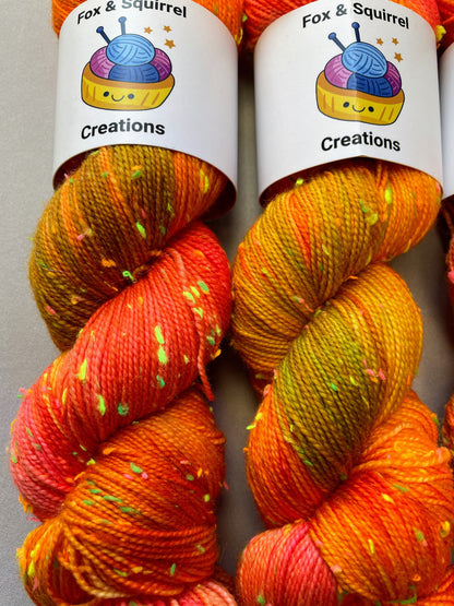 100g Summer Sunset - Hand-dyed Yarn