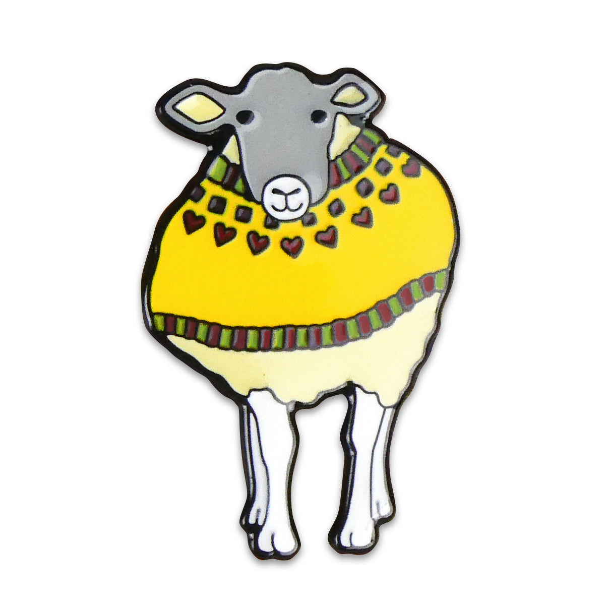 Emma Ball - Sheep Pin Badge