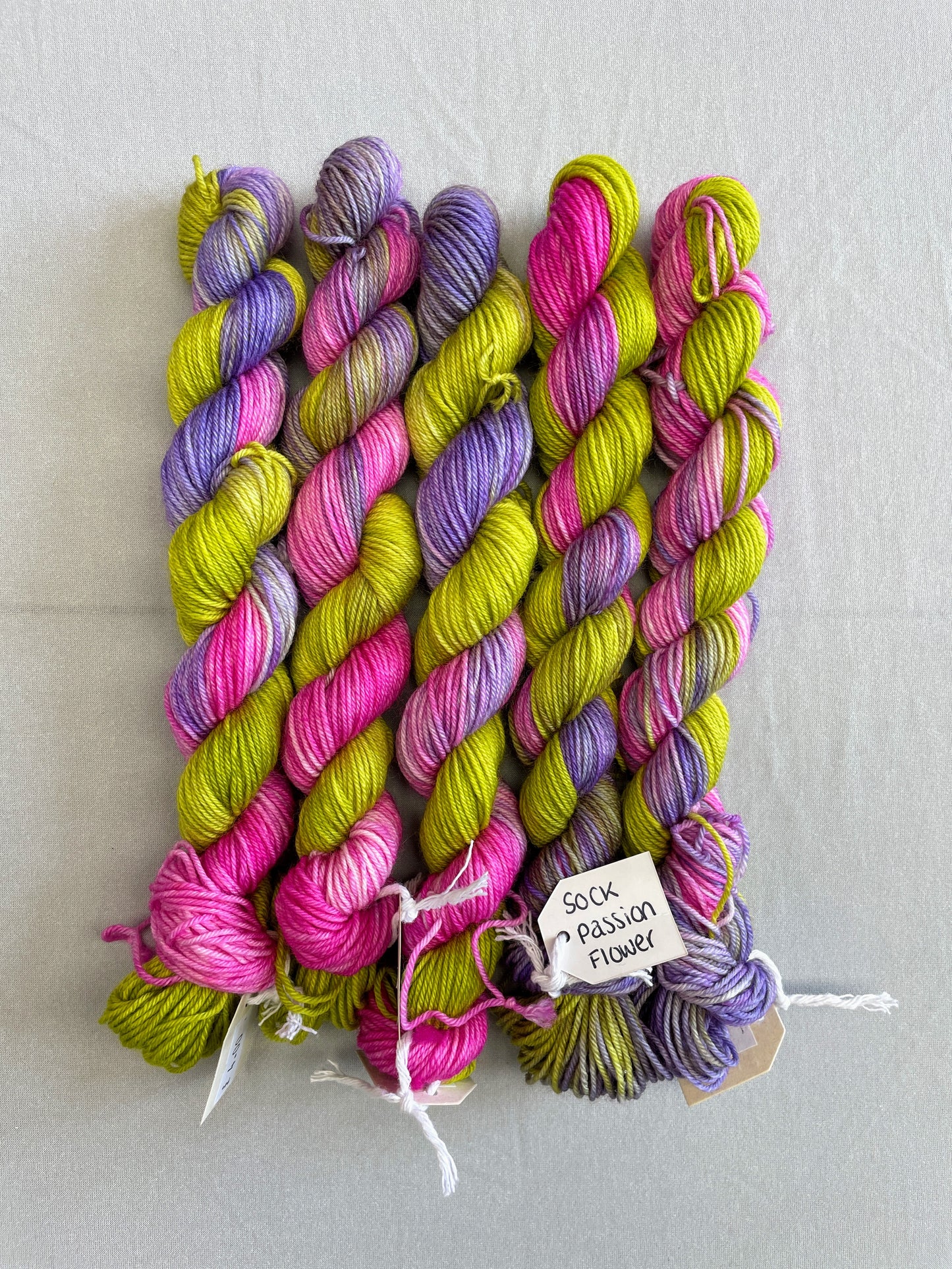 Sock - Passion Flower 20g Mini Skein