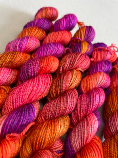 Sock - Pink Fizz 20g Mini Skein