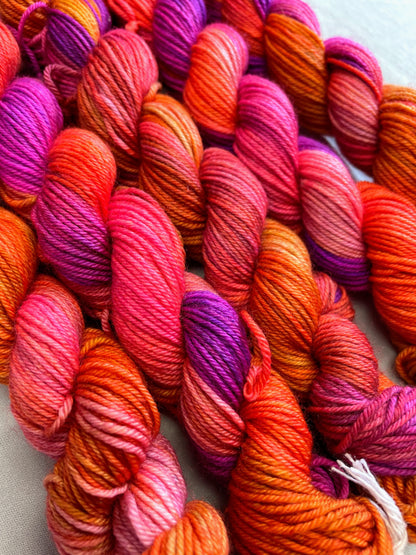 Sock - Pink Fizz 20g Mini Skein