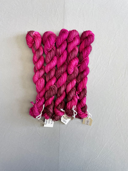 Sock - Pink Lady 20g Mini Skein