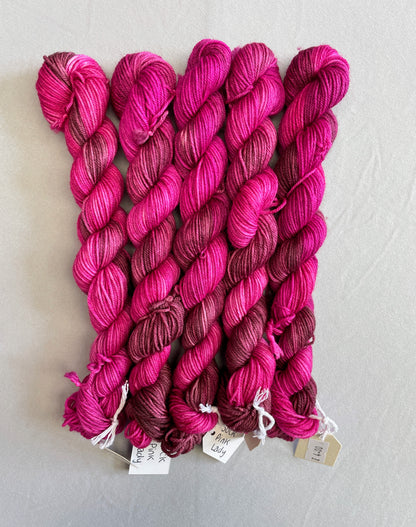 Sock - Pink Lady 20g Mini Skein