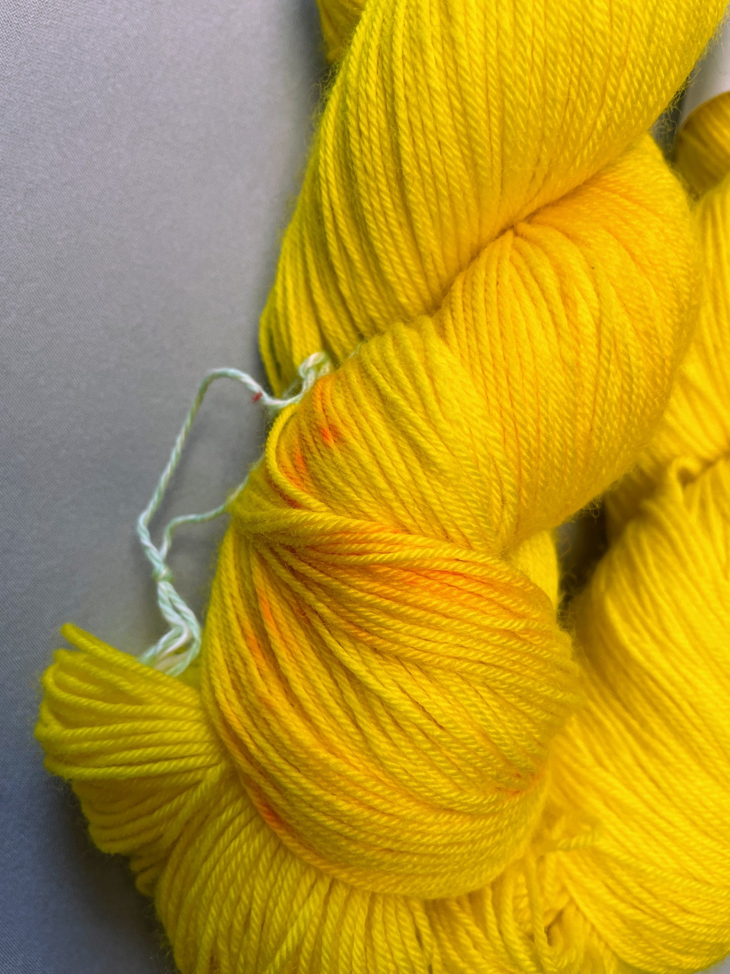 Seconds - Sunshine - 100g Hand-dyed Yarn