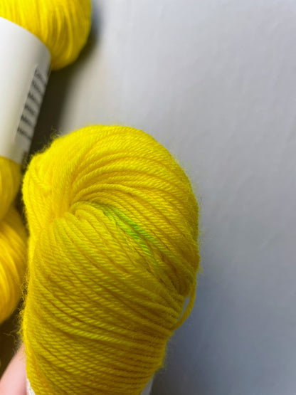 Seconds - Sunshine - 100g Hand-dyed Yarn