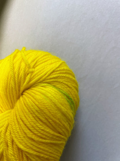 Seconds - Sunshine - 100g Hand-dyed Yarn