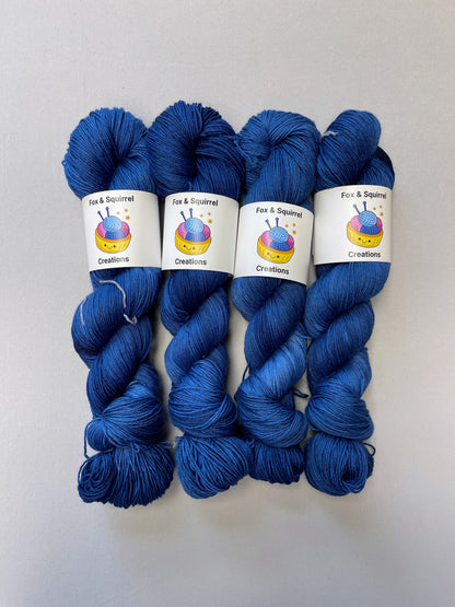 Navy (semi-solid) - Hand-dyed Yarn