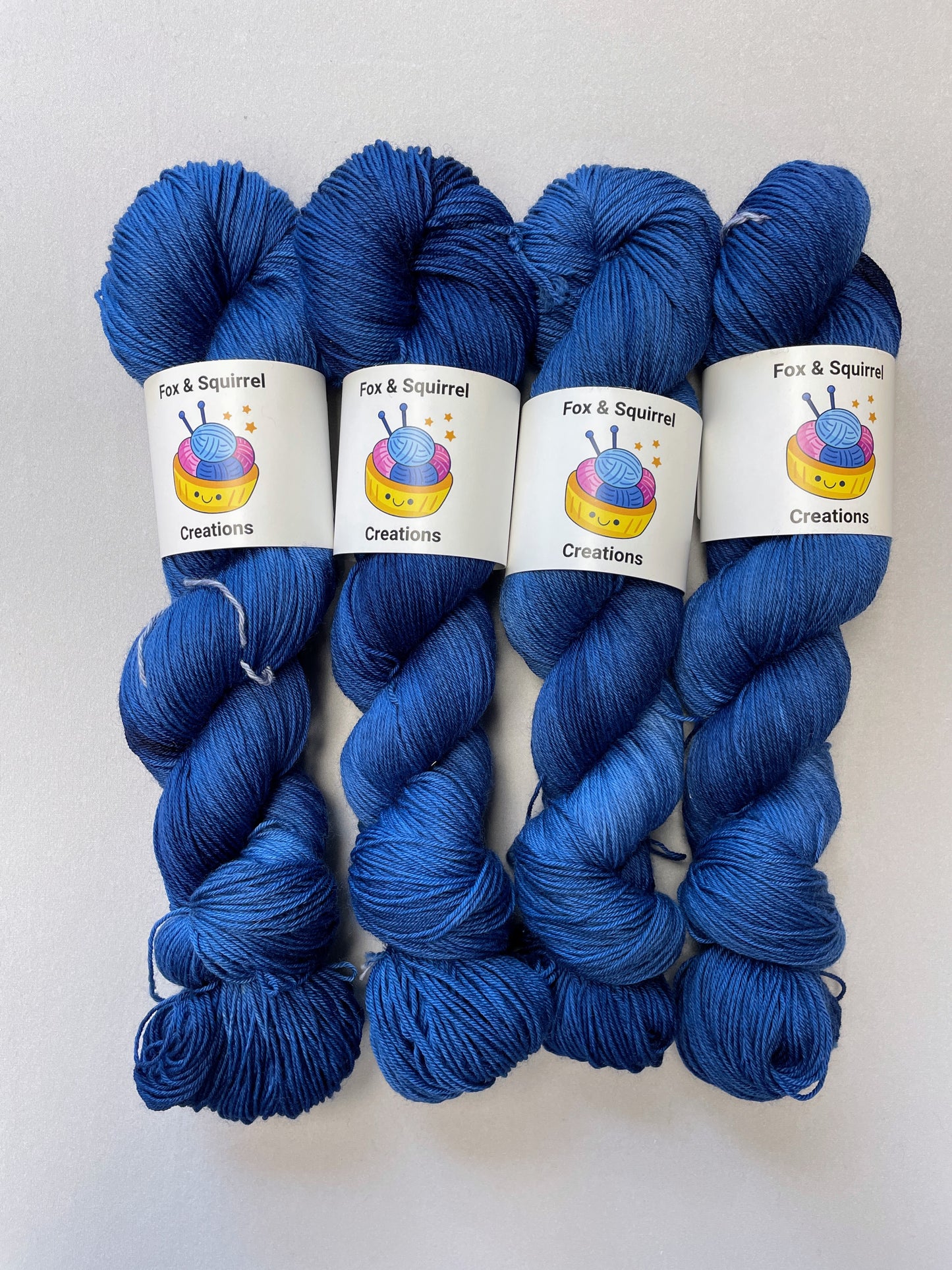 Navy (semi-solid) - Hand-dyed Yarn