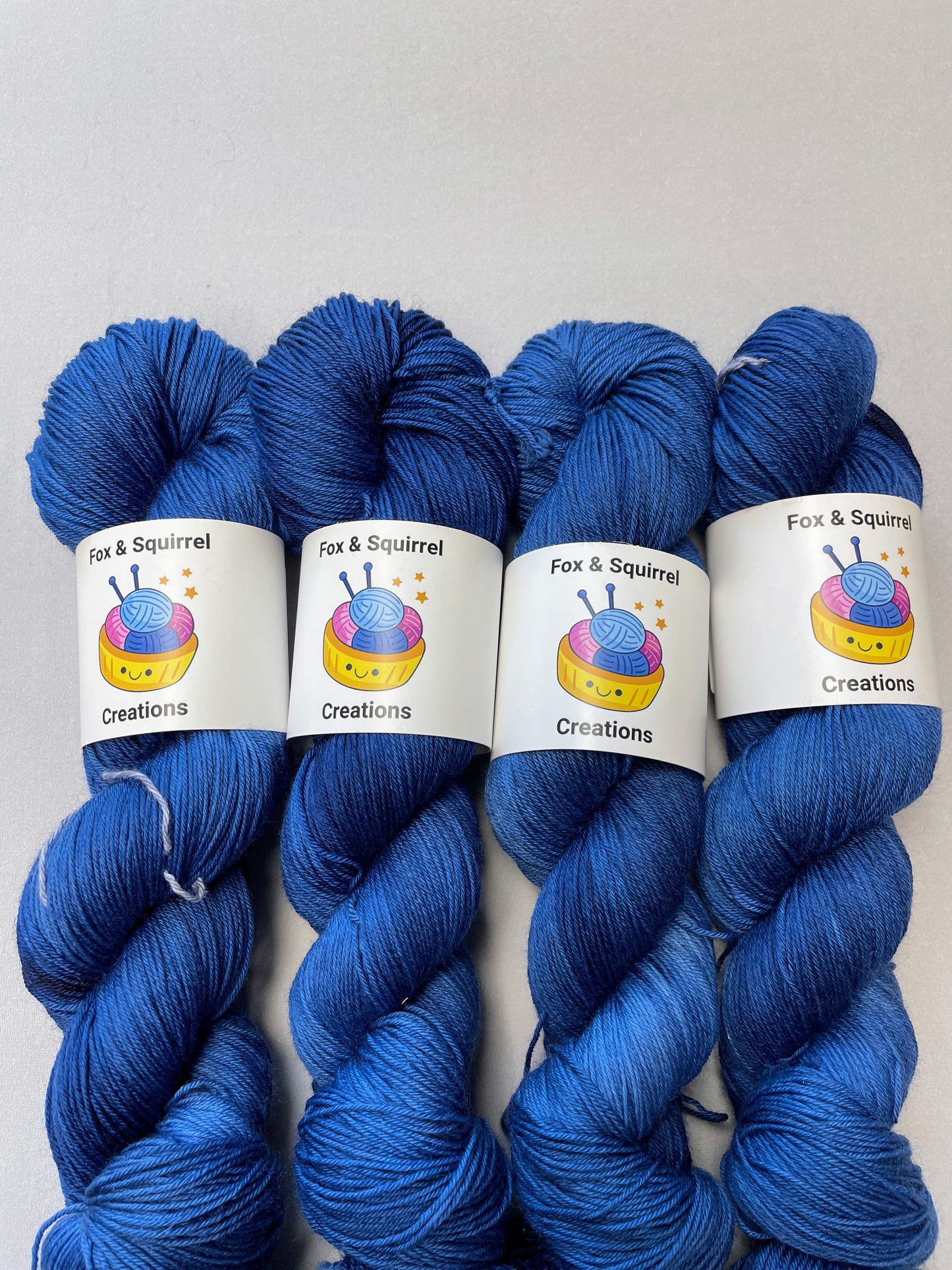 Navy (semi-solid) - Hand-dyed Yarn