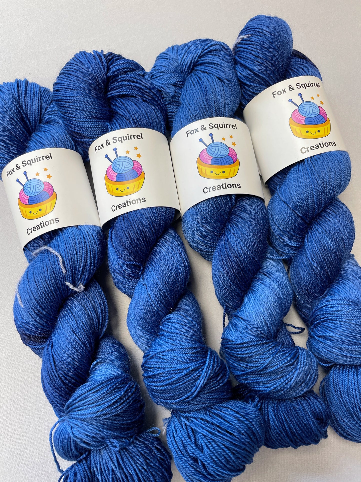 Navy (semi-solid) - Hand-dyed Yarn