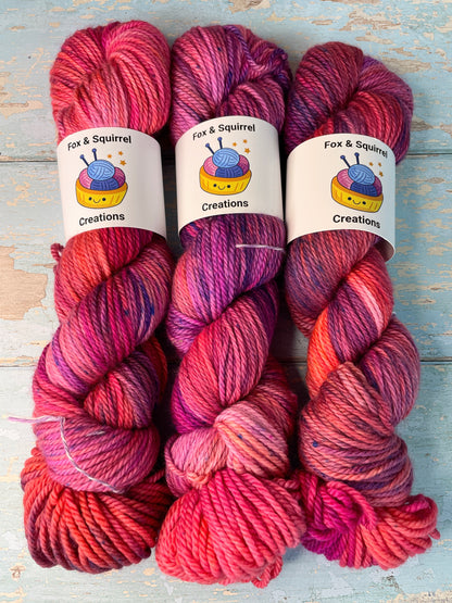 Aran - Sorbet 100g Hand-dyed Yarn