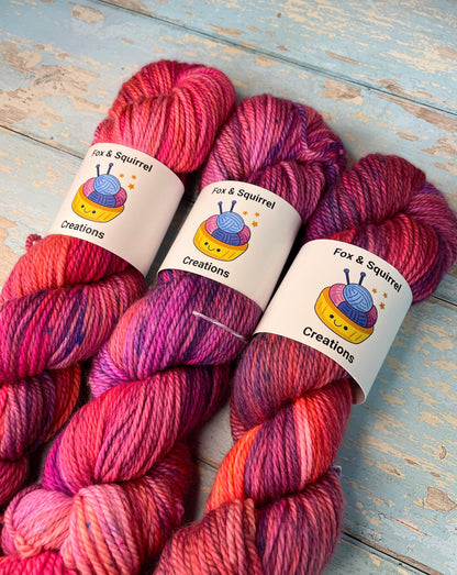 Aran - Sorbet 100g Hand-dyed Yarn