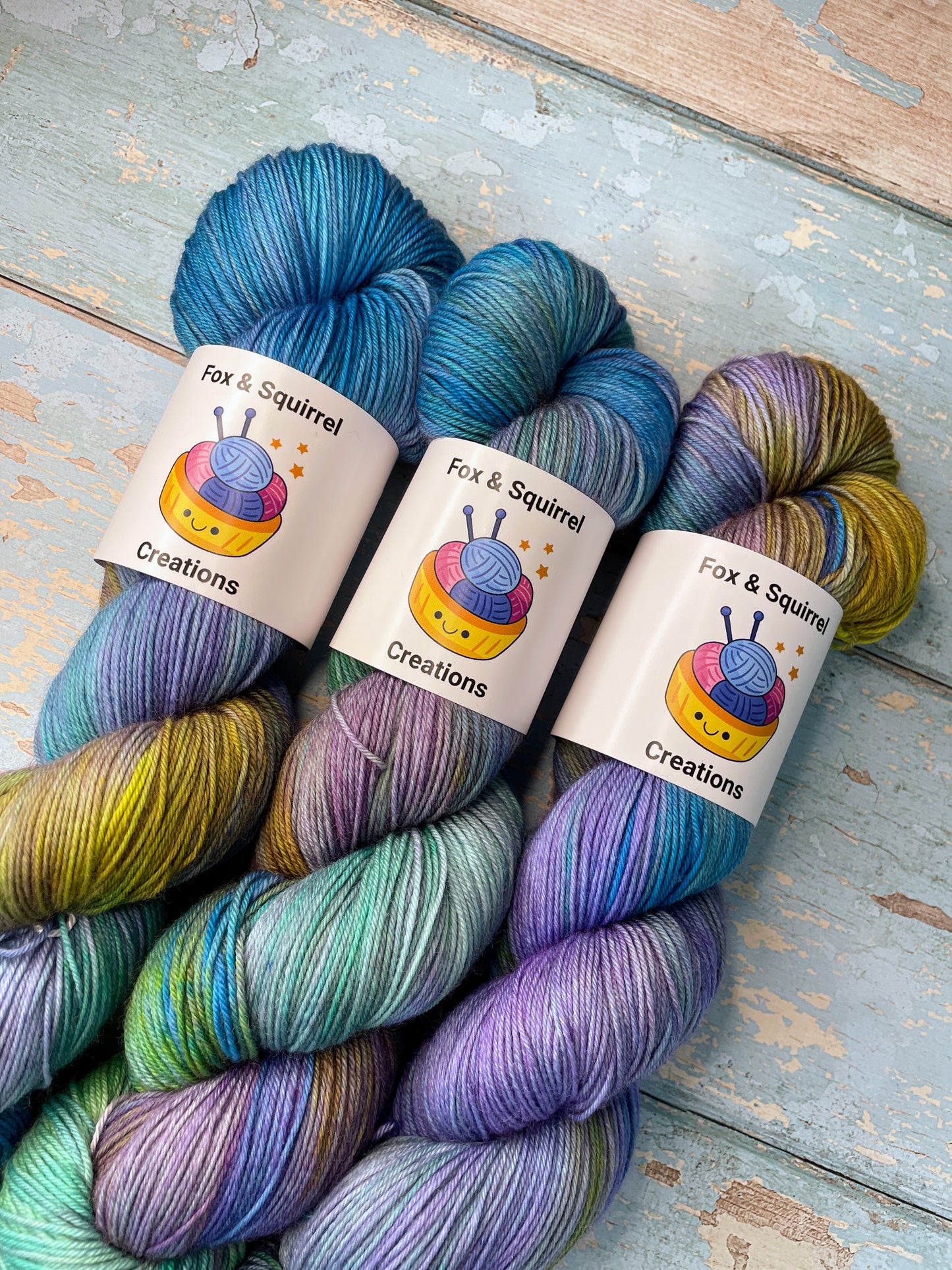 100g Tranquility - Hand-dyed Yarn